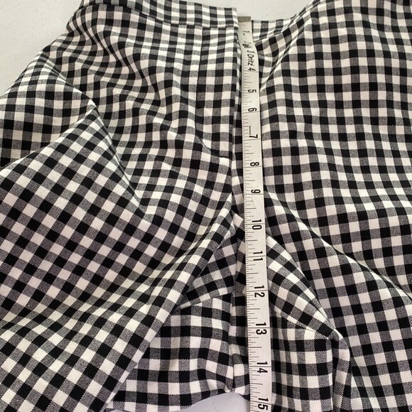 Talbots Hampshire Gingham Ankle Pants Straight Leg Stretch High Waist Soft - Picture 13 of 16